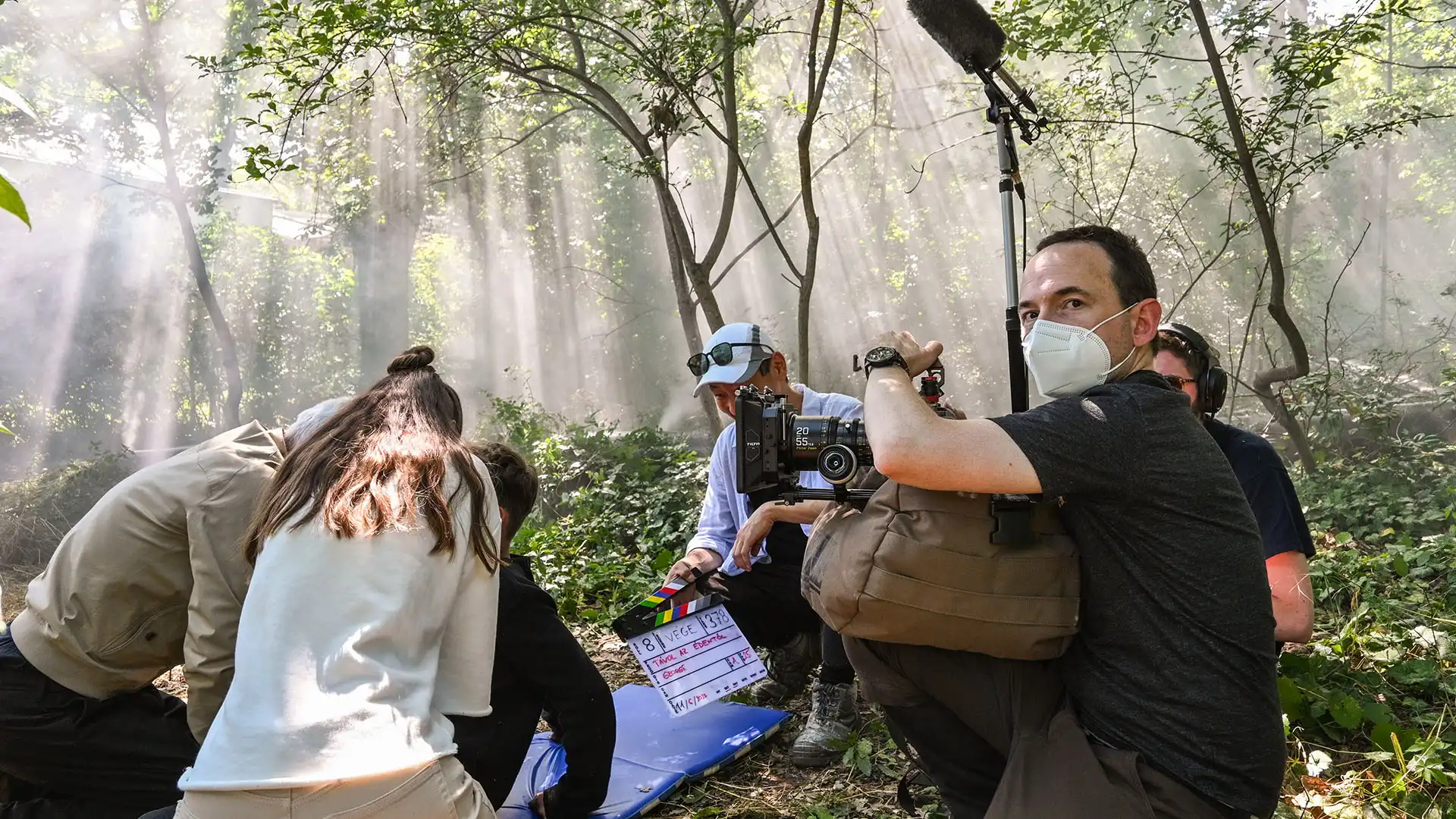 Behind the scenes